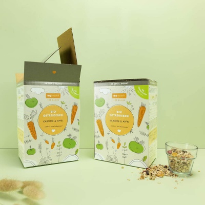 Faltschachtel aus Wellpappe